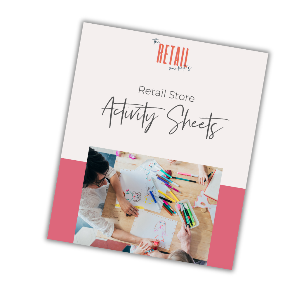 Activity Sheets for Retail Owners